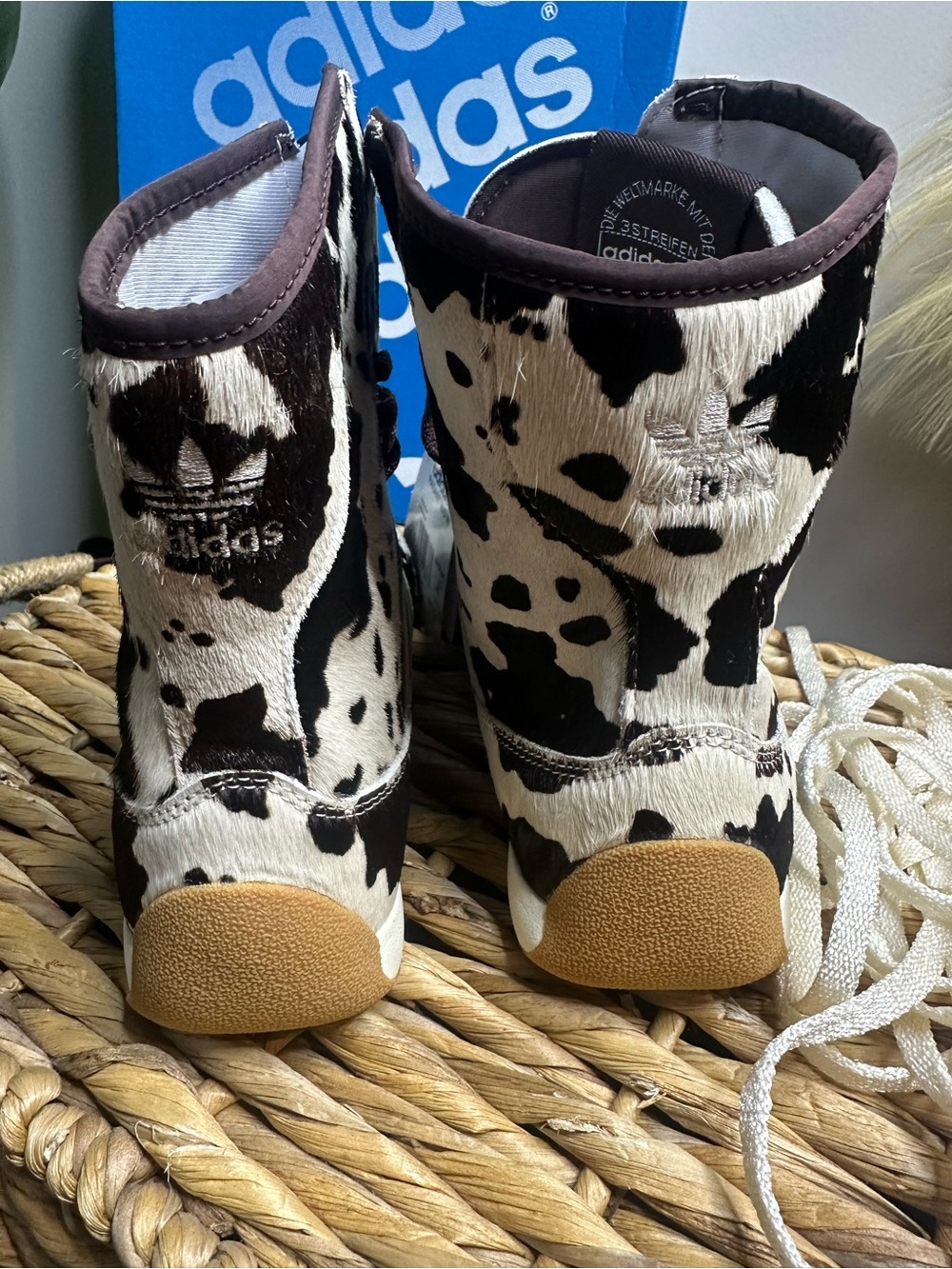Adidas Rasant Mid Cow 🐮 Print - Picture 7 of 8